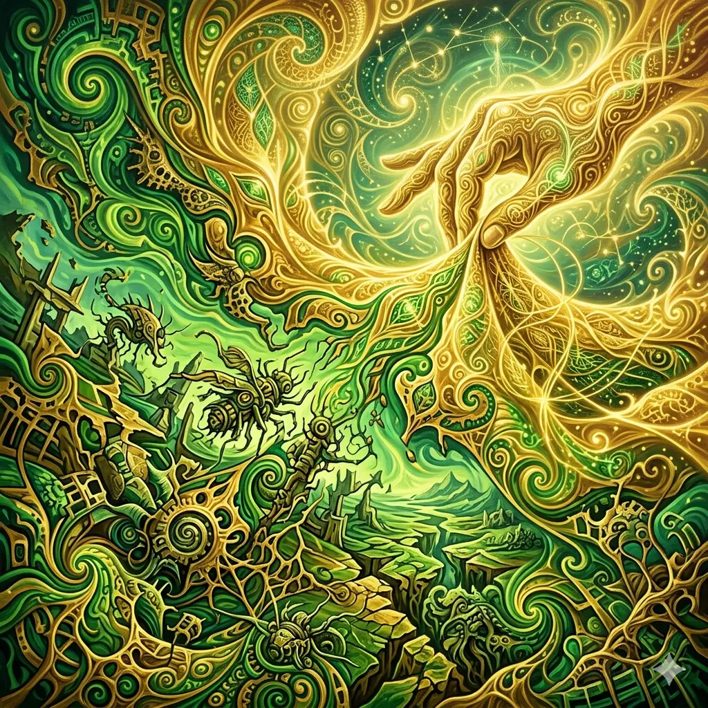 Bug di dunia dan glitch di surga - a bug on earth and a glitch in paradise - ちじょうのバグ と らくえんのグリッチ - markandeya project - ayahuasca ceremony - filosofi asketisme - psychedelic experience - 3