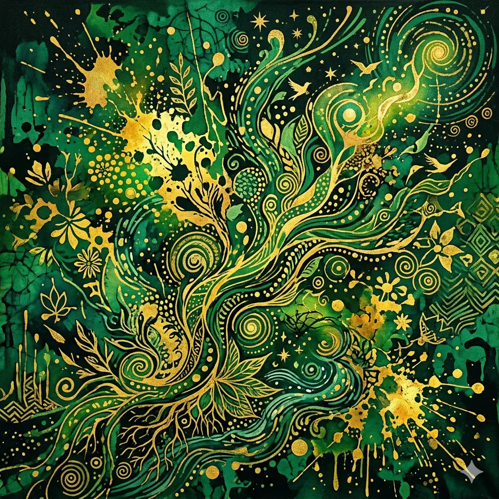 Elegi jemari dalam cipratan batik grahita - a finger's elegy in the splatters of grahita batik - グラヒタ・バティックの飛沫に揺れる、指先のエレジー - markandeya project - manuskrip markandeya - markandeya purana - markandeya pralaya - 3