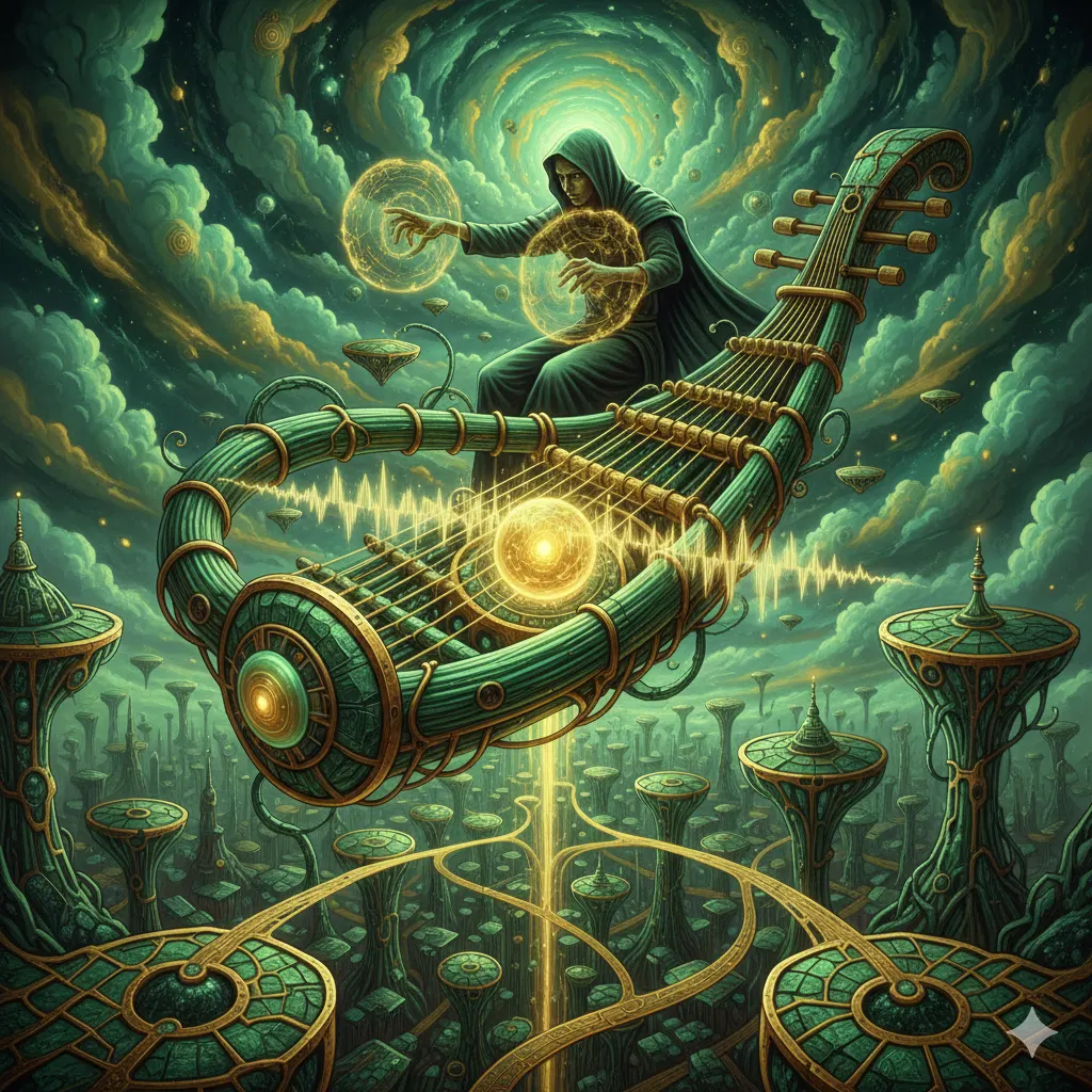 Frekuensi reverb di atas awan - reverb echoes above the velvet clouds - 雲の上で漂う悲劇的なリバーブの周波数 - markandeya project - manuskrip markandeya - bundengan wonosobo - gamelan jawa - etnomusikologi nusantara - 2