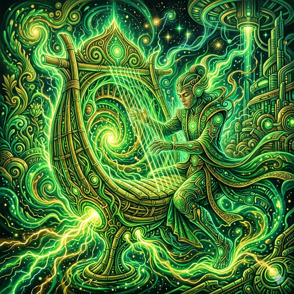 Frekuensi reverb di atas awan - reverb echoes above the velvet clouds - 雲の上で漂う悲劇的なリバーブの周波数 - markandeya project - manuskrip markandeya - bundengan wonosobo - gamelan jawa - etnomusikologi nusantara - 5