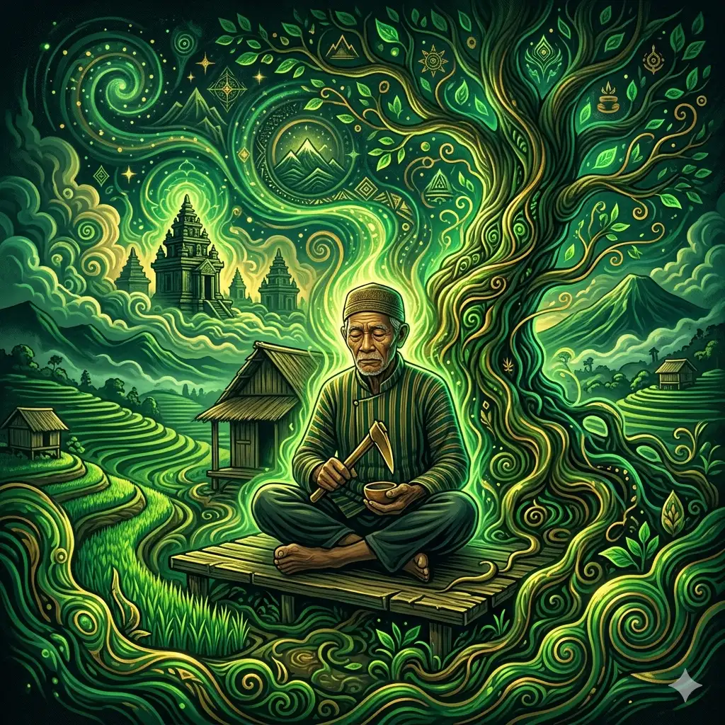 Gema batin dalam altar asketisme - the inner echo within the altar of asceticism - 禁欲の祭壇に響く心の残響 - markandeya project - manuskrip markandeya - markandeya purana - markandeya pralaya - dana indonesiana - lpdp - 4