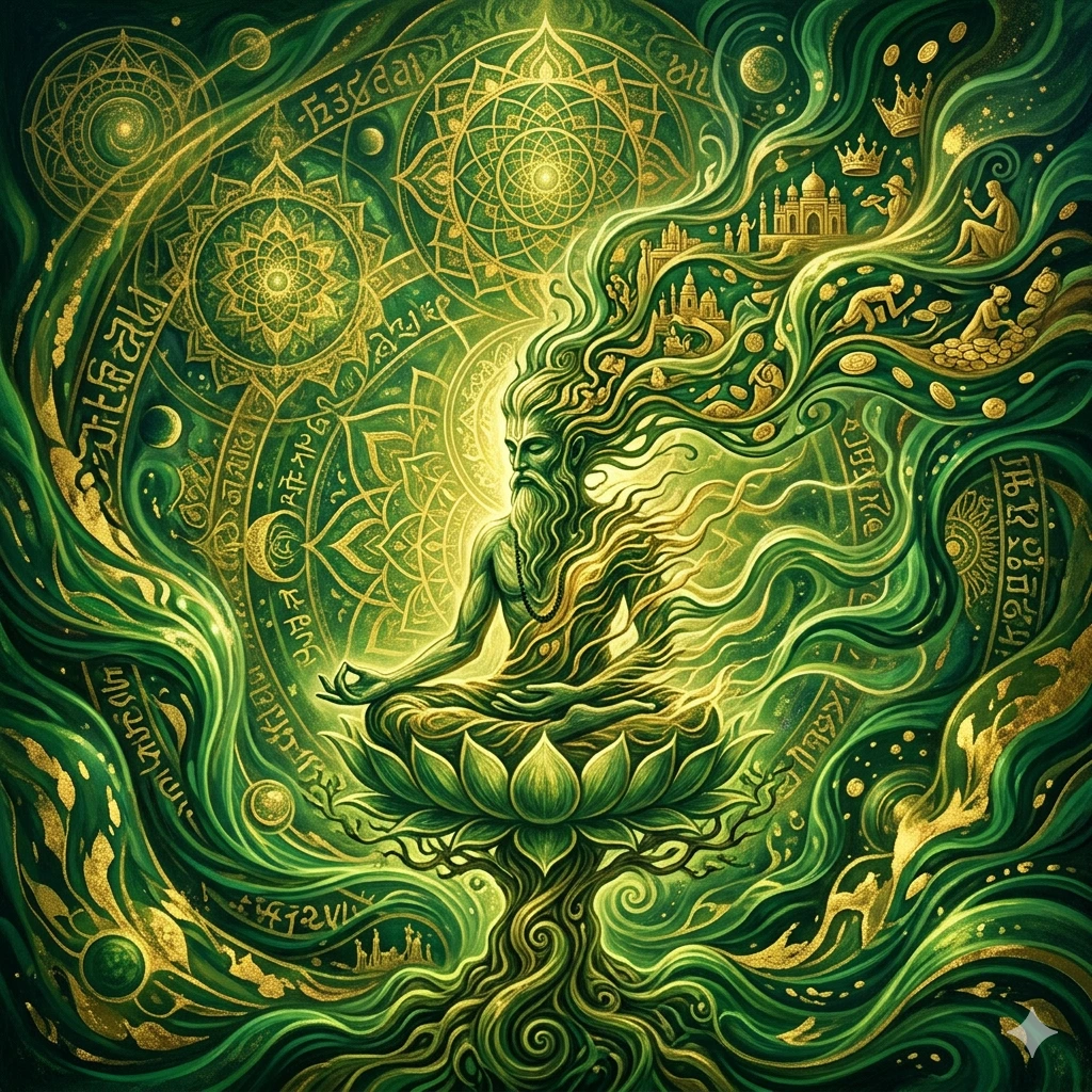 Gema manuskrip markandeya yang membiru - the indigo echoes of the markandeya manuscript - 青く染まりゆくマルカンデヤ写本の残響 - markandeya project - markandeya purana - markandeya pralaya - dana indonesiana - lpdp - 3