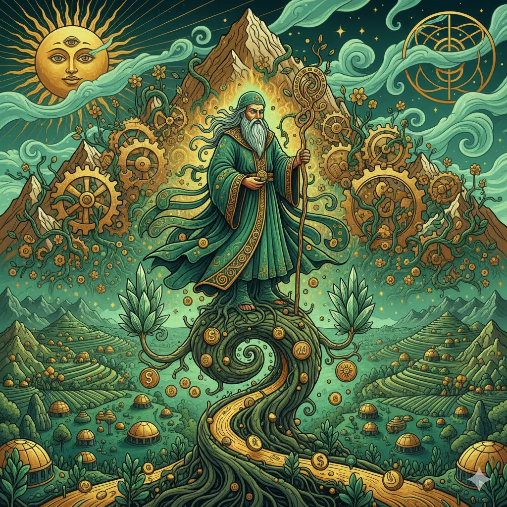 Laku prihatin dan ketabahan batin - ascetic devotion and the fortitude of the soul - 修練の静寂と心の忍耐 - markandeya project - manuskrip markandeya - babad tanah jawa - filosofi asketisme - 1