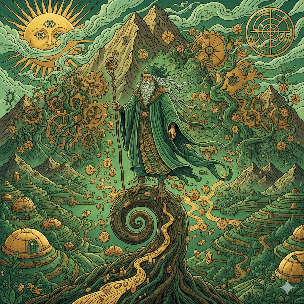 Laku prihatin dan ketabahan batin - ascetic devotion and the fortitude of the soul - 修練の静寂と心の忍耐 - markandeya project - manuskrip markandeya - babad tanah jawa - filosofi asketisme - 2