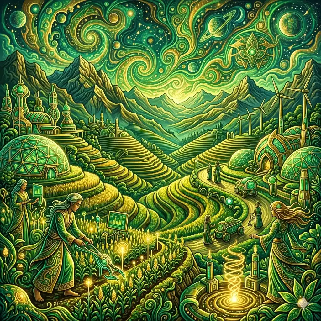 Laku sapu jagat dalam luminous - the sapu jagat devotion within the luminous, a sacred cleansing of the inner soul that echoes the ancient resonance of the earth - における大千世界の行 だいせんせかいのぎょう - markandeya - 3