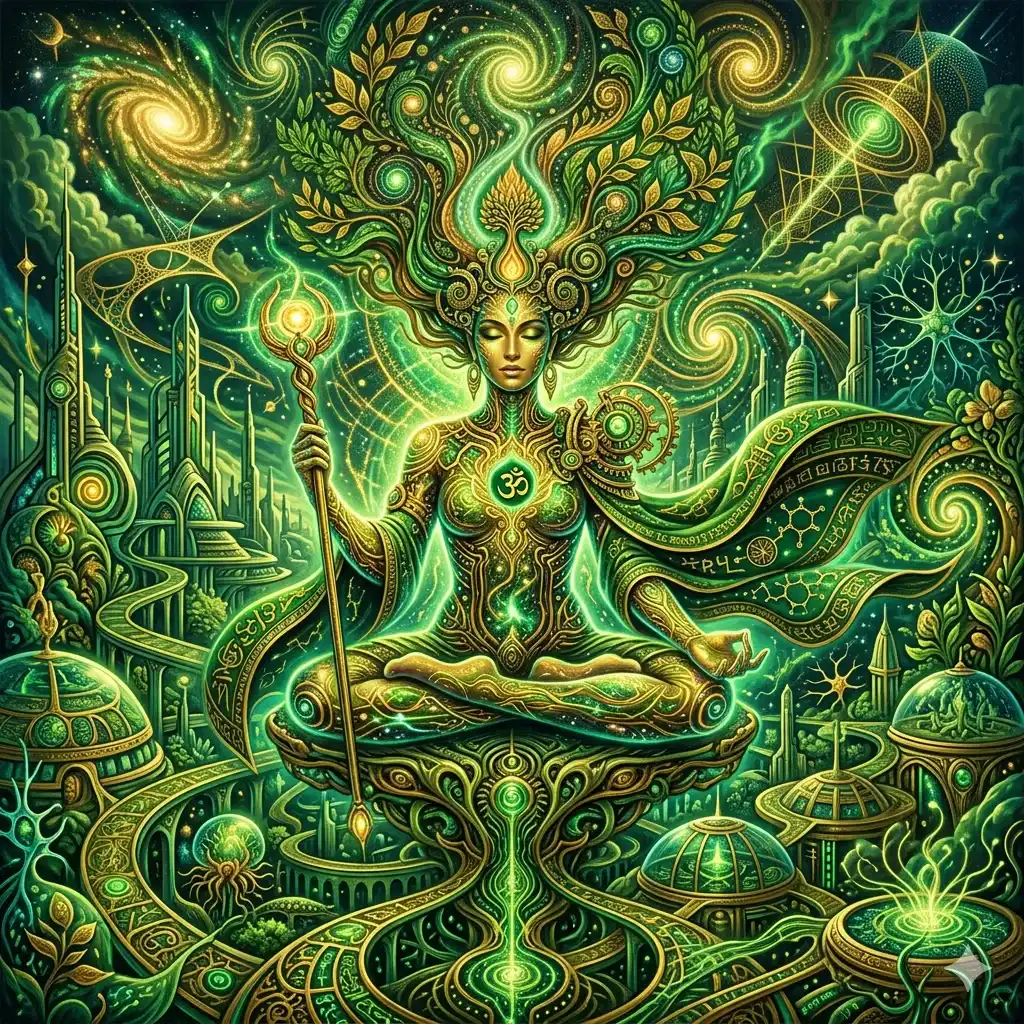 Persekutuan sureal dalam simbiosis alkimia - a surreal alliance in alchemical symbiosis - 錬金術的共生におけるシュルレアリスムの契り - markandeya project - manuskrip markandeya - asketisme - surealisme - psychedelic art - absurdisme - 2