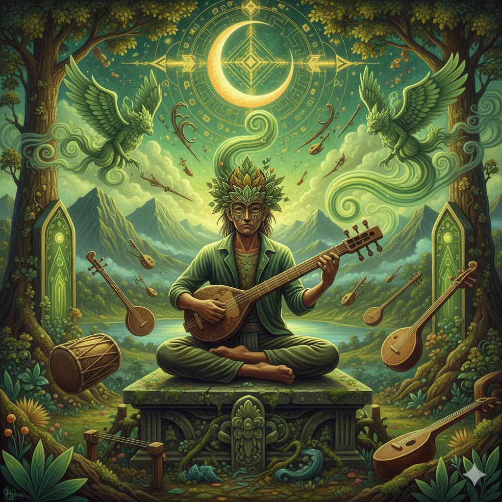 Soundscape dari kosmik dataran tinggi - soundscape of the highland cosmic - 高地なる宇宙の静寂なる響き - markandeya project - manuskrip markandeya - masyarakat pernaskahan nusantara - bundengan wonosobo - gamelan jawa - 1