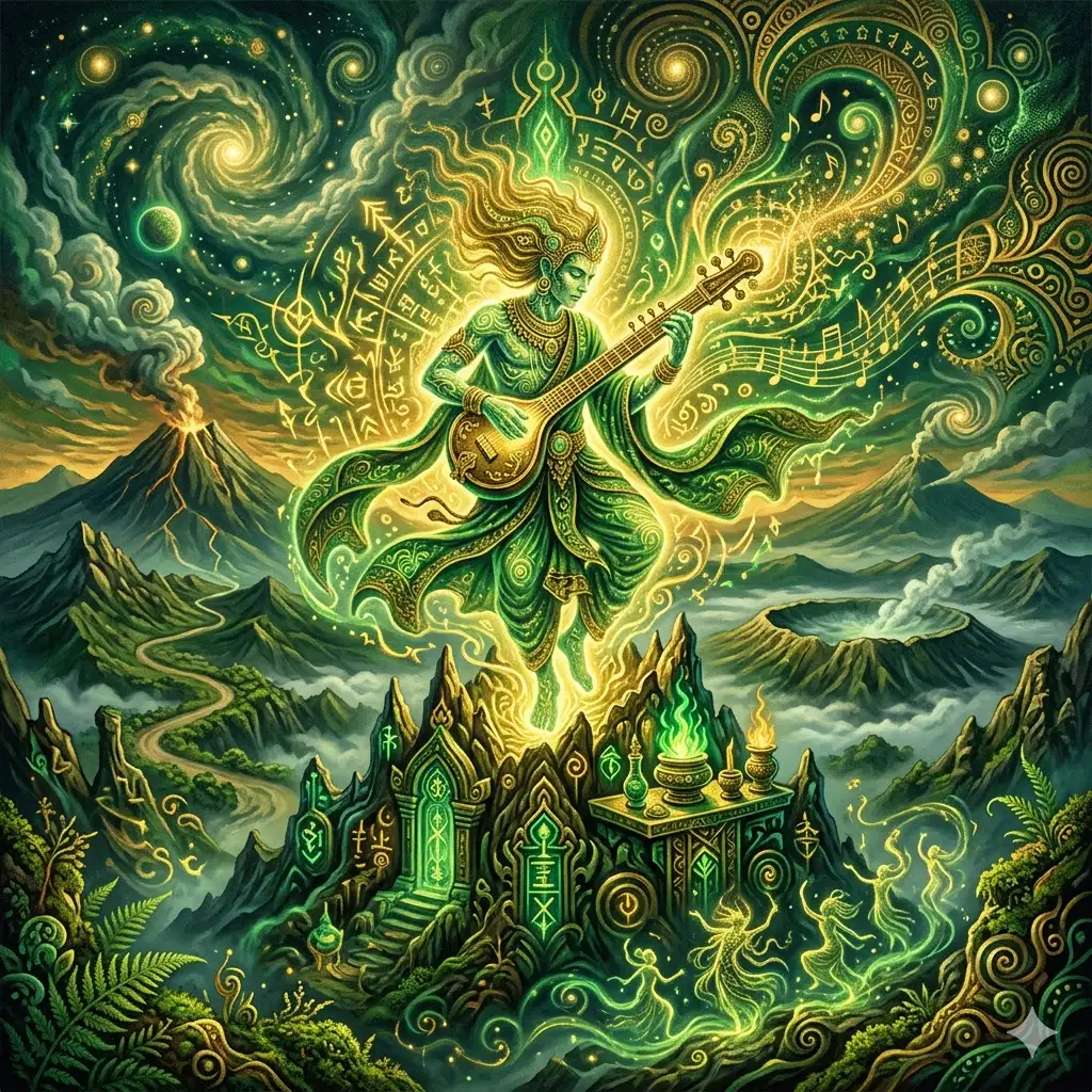 Soundscape dari kosmik dataran tinggi - soundscape of the highland cosmic - 高地なる宇宙の静寂なる響き - markandeya project - manuskrip markandeya - masyarakat pernaskahan nusantara - bundengan wonosobo - gamelan jawa - 5