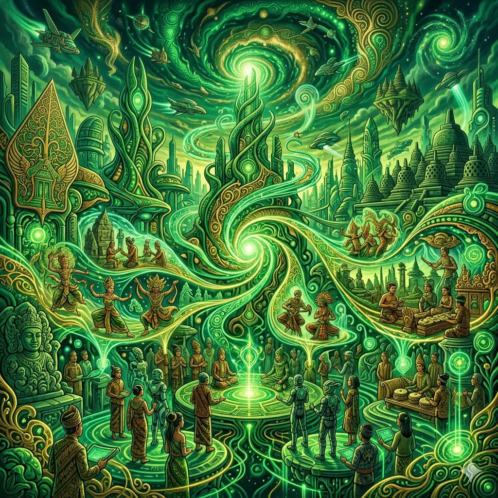 Riset manuskrip dari tanah kenangan yang sureal - manuscript research from the surreal land of memories - 追憶の地より出でし超現実なる古文書の研究 - 3