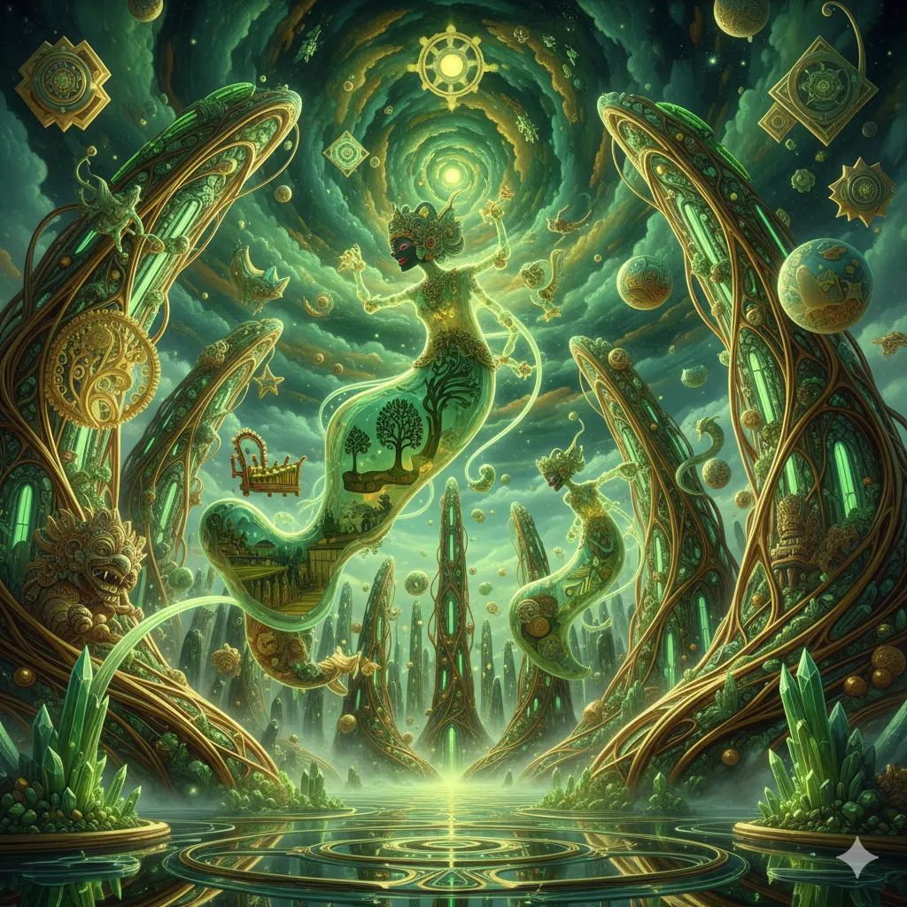 Riset manuskrip dari tanah kenangan yang sureal - manuscript research from the surreal land of memories - 追憶の地より出でし超現実なる古文書の研究 - 2